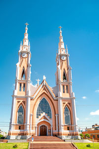 Low angle view of church