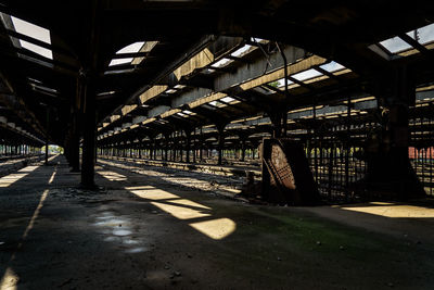 Abandoned railroad station