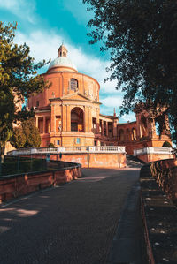 View of historical building in city