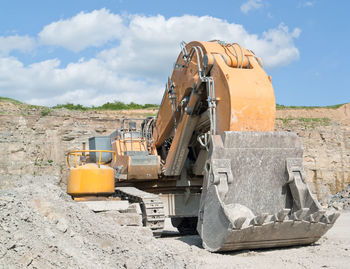 View of construction site against sky