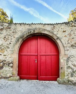 Exterior of old building