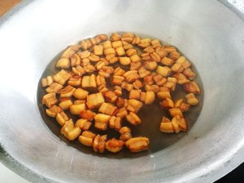 Close-up of pasta in bowl