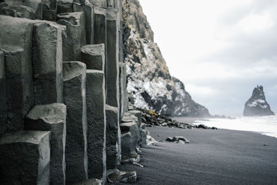 Black sand beach reynisfjara iceland