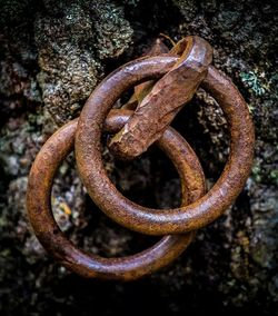 Close-up of rusty metal