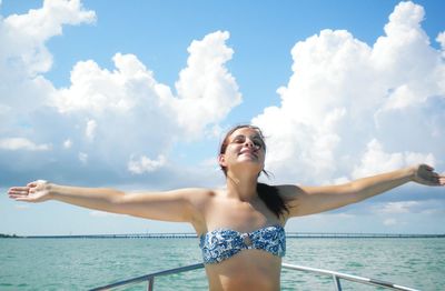 View of sea against sky