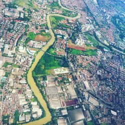 Aerial view of cityscape