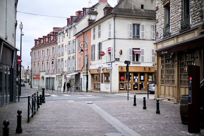  walking on street 