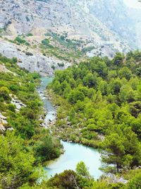 Scenic view of mountains