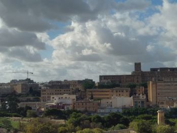Cityscape against sky