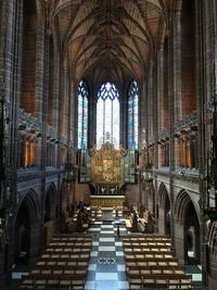 Interior of cathedral