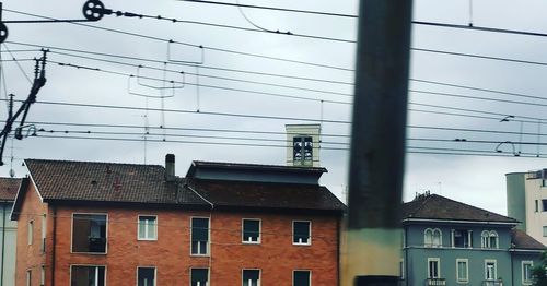 Buildings against sky in city