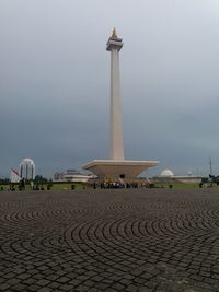 View of monument against sky in city