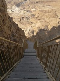 Steps leading towards mountain