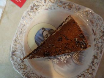 Close-up of ice cream in plate