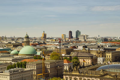 Cityscape against sky