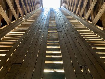 Low angle view of staircase