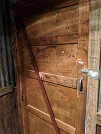 Full frame shot of closed door