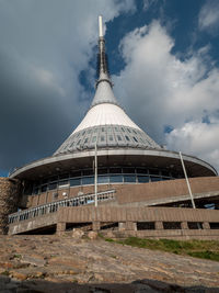 Jested lookout tower, liberec town, bohemia, czech republic