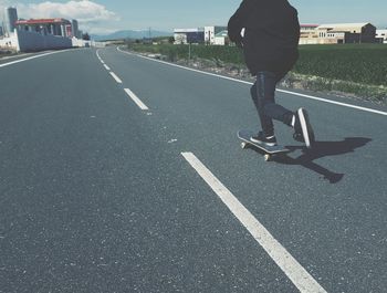 View of road