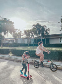 Bike in the village