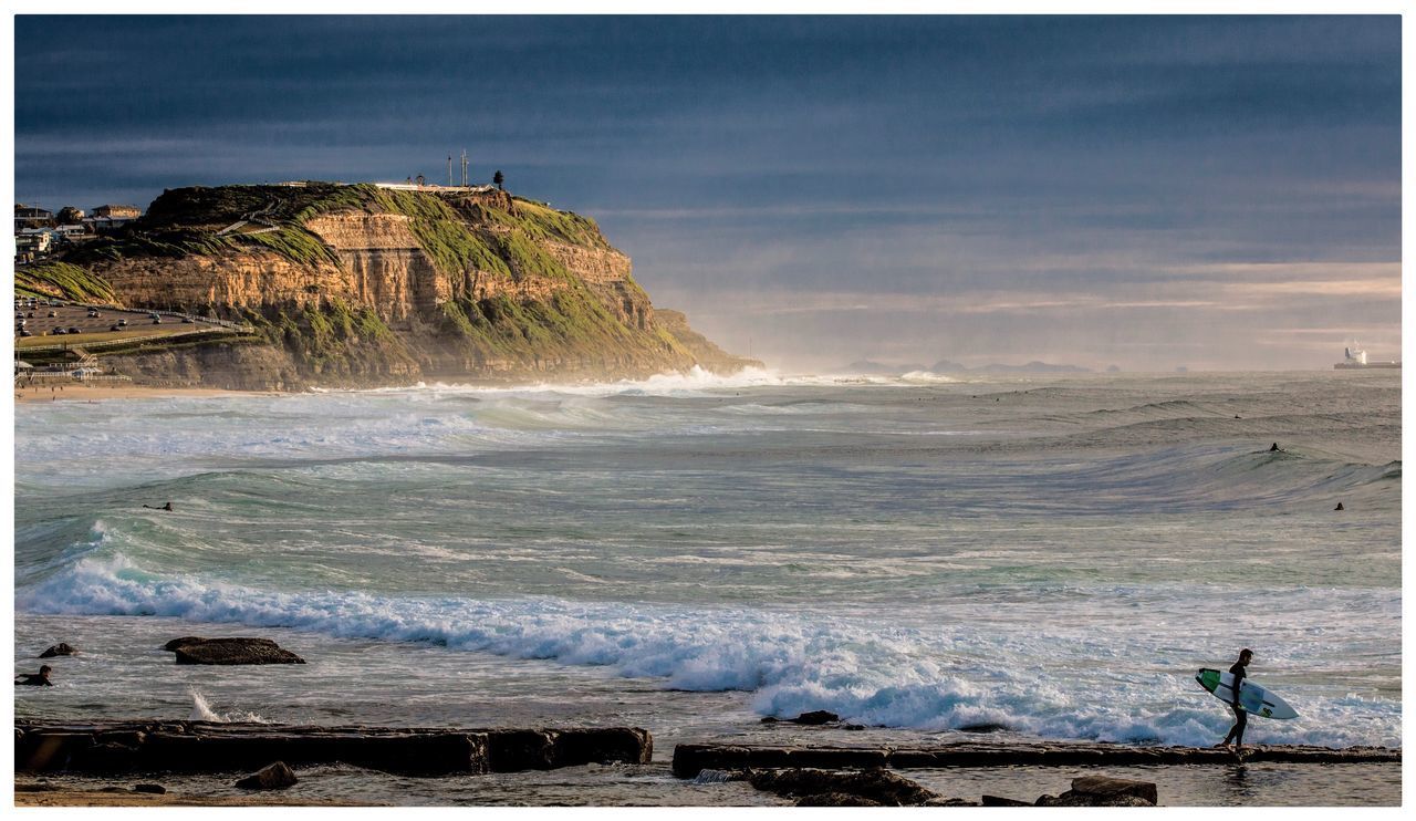 PANORAMIC VIEW OF SEA AGAINST SKY