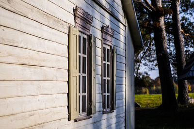 Exterior of building