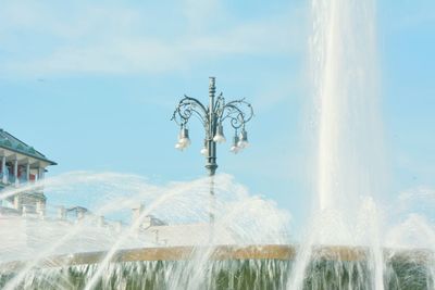 Panoramic view of water against sky