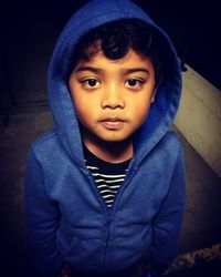 Portrait of cute girl