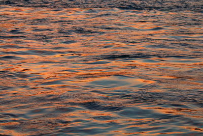 Full frame shot of rippled water