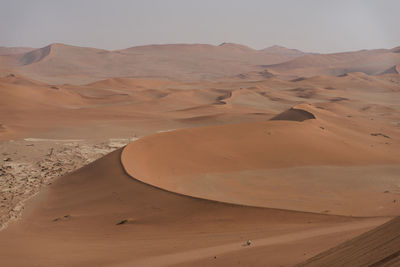 Scenic view of desert