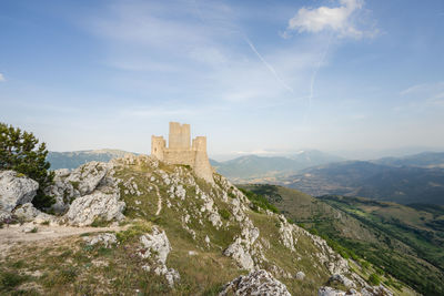 Abruzzo parks. around rocca calascio