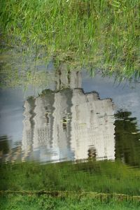 Scenic view of lake
