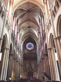 Interior of cathedral