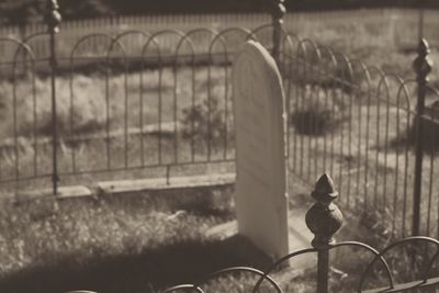 Close-up of bicycle