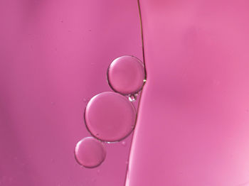 Close-up of water drops