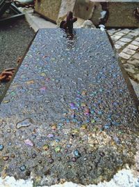 Close-up of stones