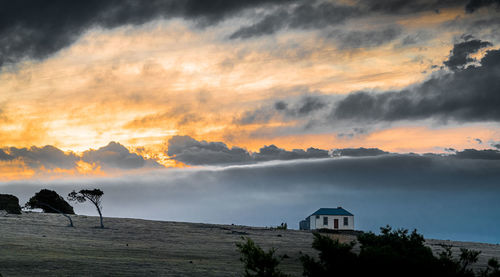 Scenic view of sunset