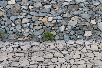 Full frame shot of stones