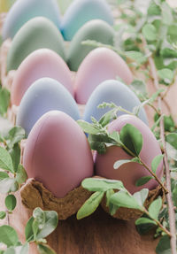 Close-up of eggs