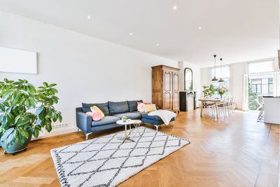 Chairs on floor at home