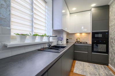 Kitchen of the apartment