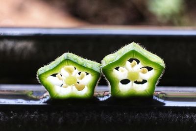 Close-up of fruits on table