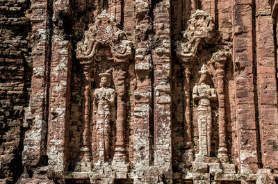 Trees in a temple