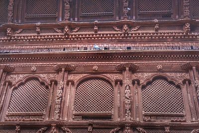 Low angle view of temple