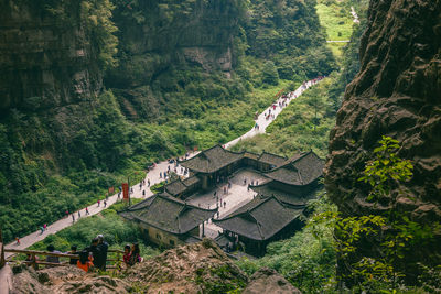 Wulong karst national geology park unesco nature world heritage in chongqing, china