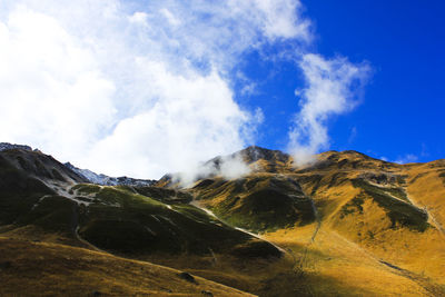 Panoramic view of landscape against sky