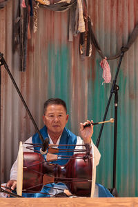 Portrait of mature man