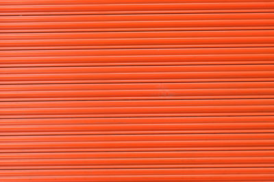 Full frame shot of orange shutter