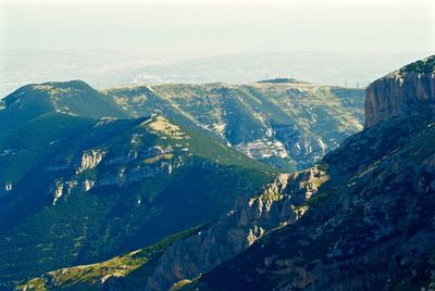 Aerial view of landscape