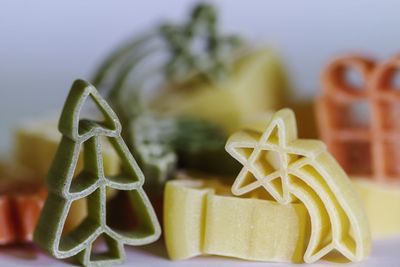 Close-up of candies on table